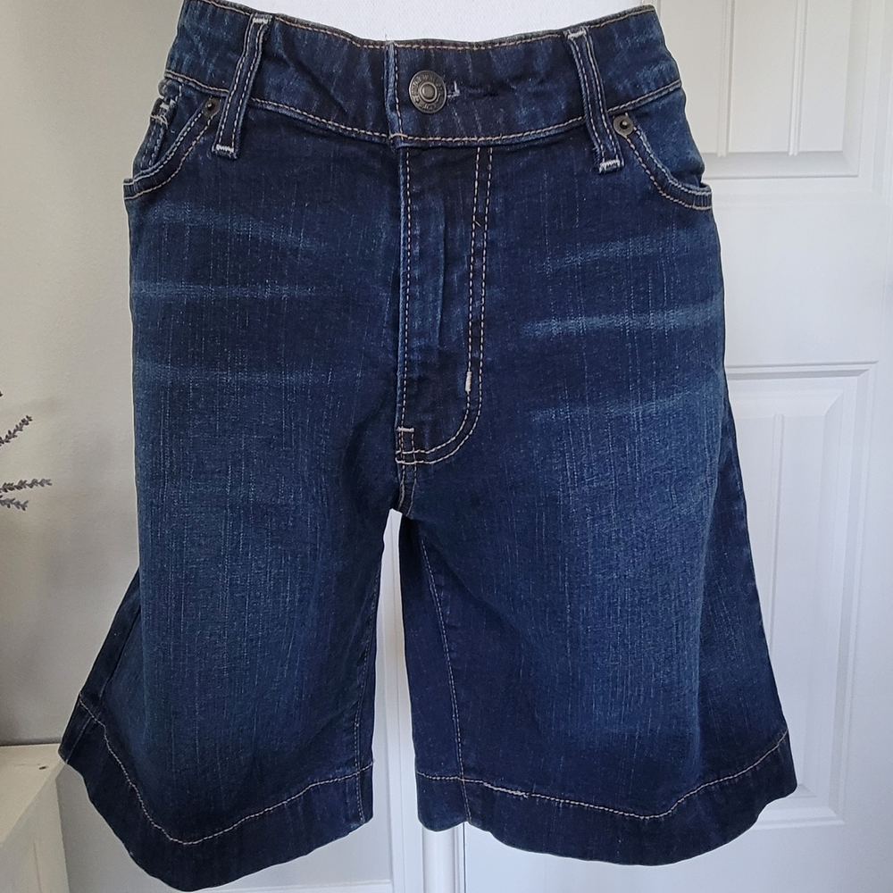 Dark Blue Denim Women’s Shorts